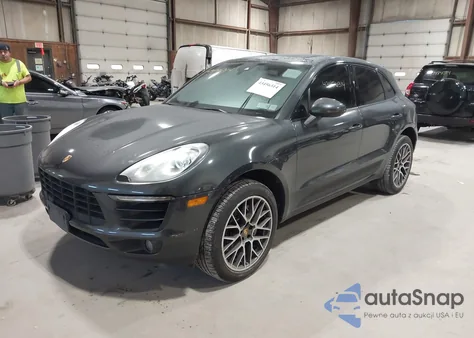 2017 Porsche Macan S z USA, uszkodzony, nr VIN WP1AB2A56HLB15943